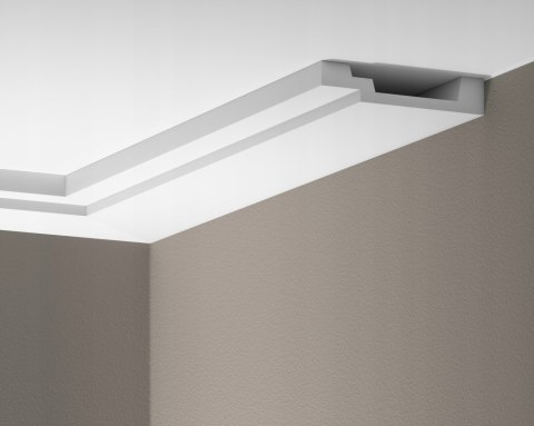 Listwa sufitowa LNG-23 CREATIVA GZYMS schodkowy wysokość 3cm