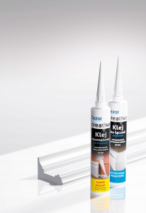 Maskownica karnisza LK-01 wysokość 10 cm poliuretan CREATIVA 244 cm