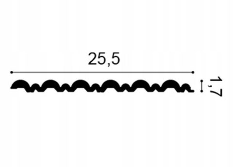 ORAC DECOR WX211 FLUTE panel ścienny 3d