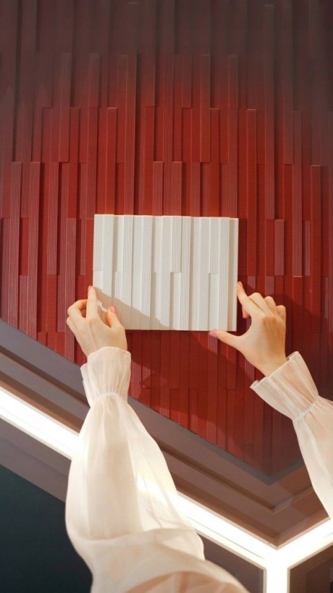 Panel ścienny 3D W216 Matrix ORAC DECOR dekoracyjny ozdobny długość 200cm