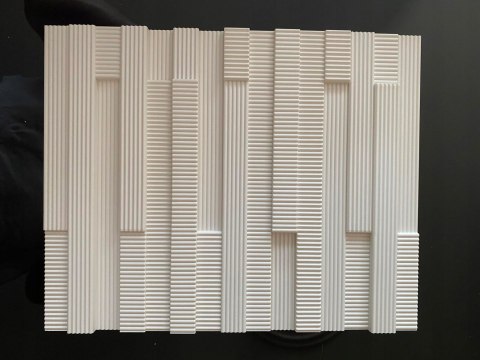 Panel ścienny 3D W216 Matrix długość 200cm Orac Decor