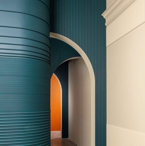 Panel ścienny dekoracyjny 3D WX210 Reed Orac Decor ryflowany długość 200cm