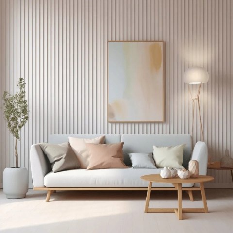 Panele ścienne 3D Mardom Decor WP002 Lumio lamele ryflowane 270 cm