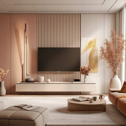 Panele ścienne 3D Mardom Decor WP002 Lumio lamele ryflowane 270 cm