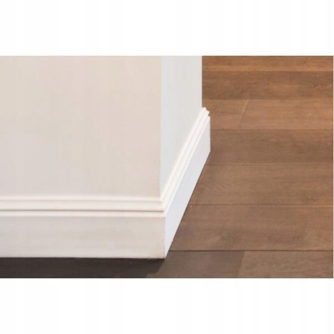 SX118 RAL9003 Orac Decor długość 200cm listwy przypodłogowe H-13.8cm